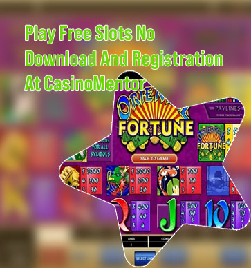 New free slots no download no registration