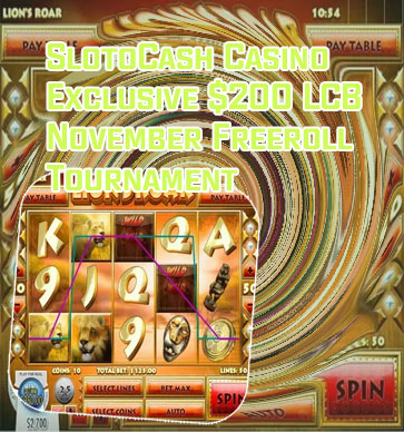 Slot o cash no deposit bonus